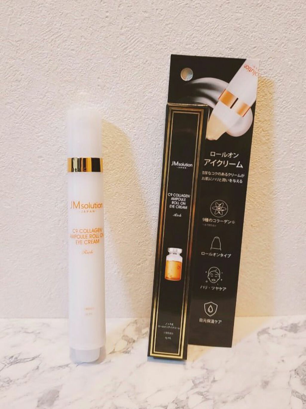 ロールオンアイクリーム/JMsolution/アイケア・アイクリームを使ったクチコミ（1枚目）