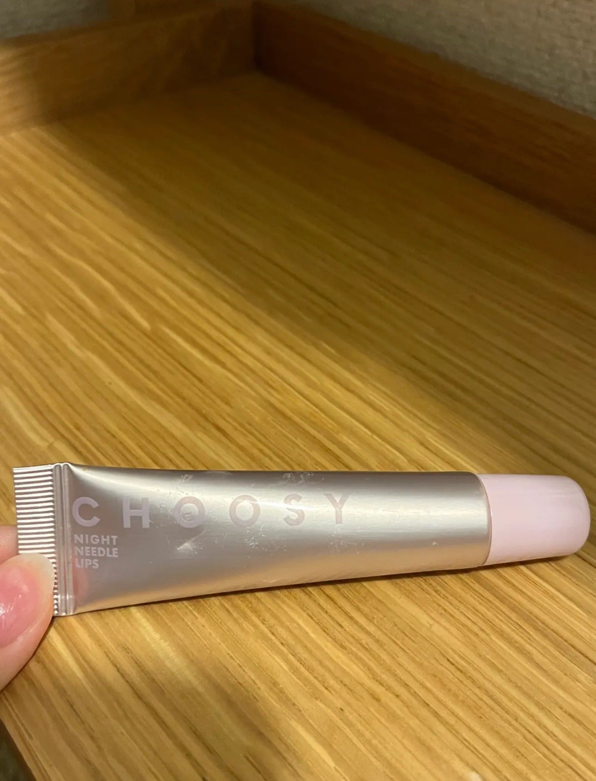 ナイトニードルリップ/CHOOSY/リップ美容液を使ったクチコミ(1枚目)