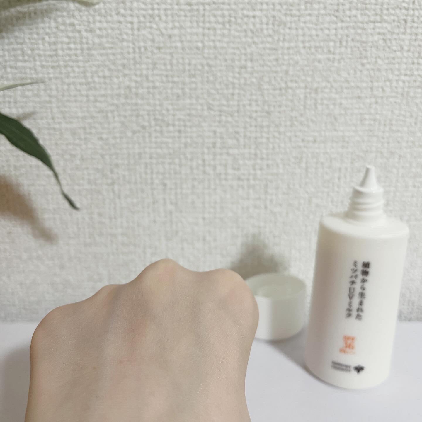 植物から生まれたミツバチUVミルク/アピセラピーコスメティクス/日焼け止めミルクを使ったクチコミ（3枚目）