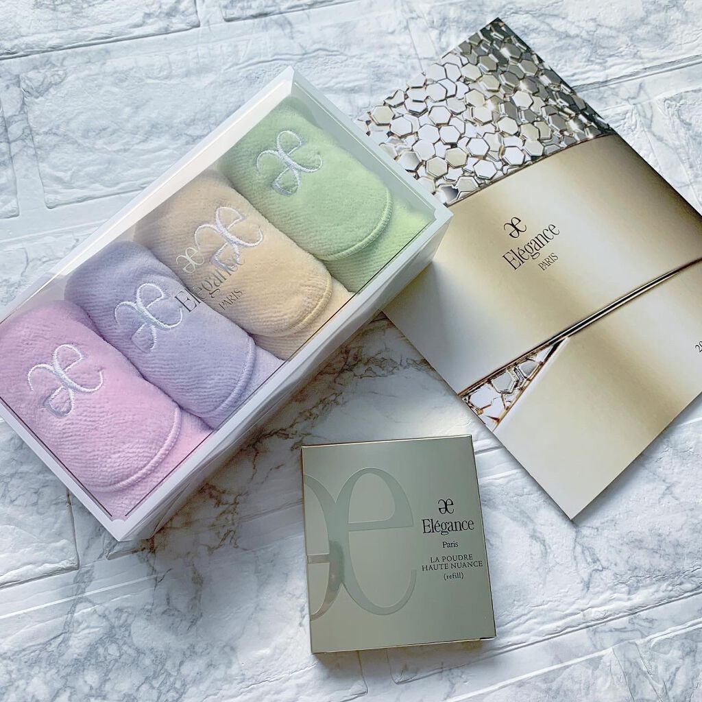 ラ プードル オートニュアンス/Elégance/プレストパウダーを使ったクチコミ（2枚目）