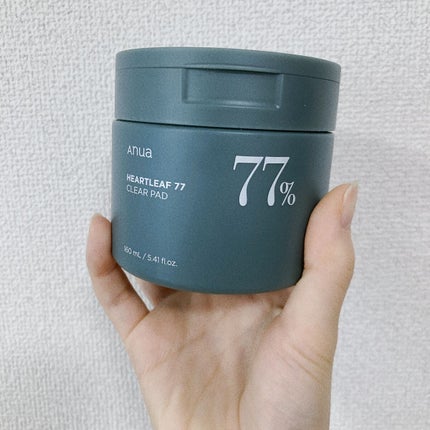 ドクダミ77%クリアパッド/Anua/トナーパッドを使ったクチコミ(1枚目)