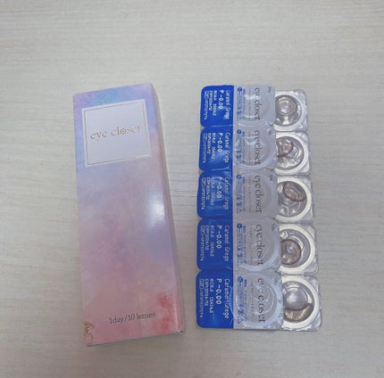 eye closet 1day SweetSeries "Girly"(アイクローゼットワンデースウィートシリーズ ガーリー)/EYE CLOSET/ワンデー(1DAY)カラコンを使ったクチコミ(2枚目)