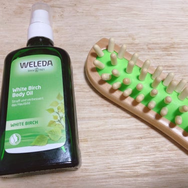 ホワイトバーチ ボディオイル 100ml/WELEDA/ボディオイルを使ったクチコミ（1枚目）