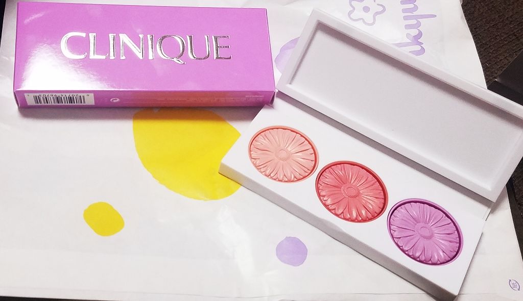 チーク ポップ パレット/CLINIQUE/パウダーチークを使ったクチコミ（1枚目）