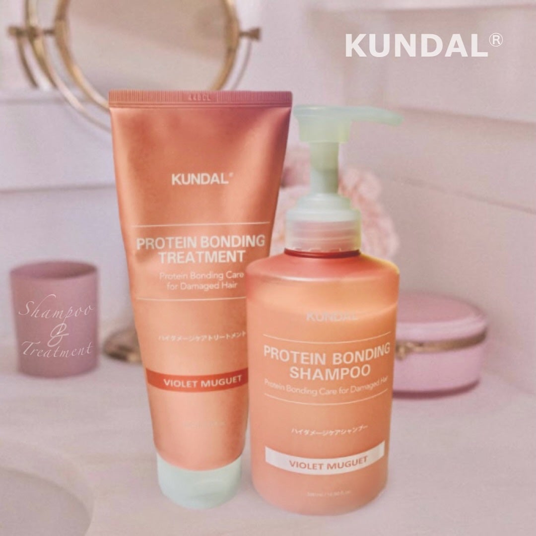 クンダル ダメージケア シャンプー/トリートメント/KUNDAL/市販シャンプーを使ったクチコミ(1枚目)