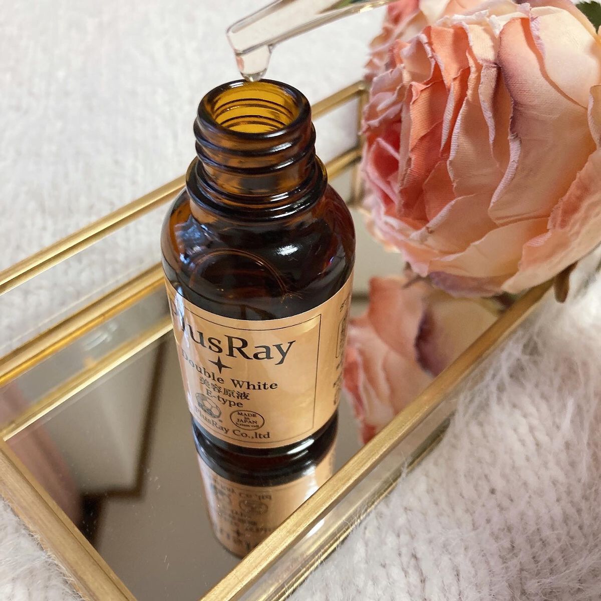 エクストラダブルホワイト美容原液Eタイプ/PlusRay/ブースター・導入液を使ったクチコミ(3枚目)