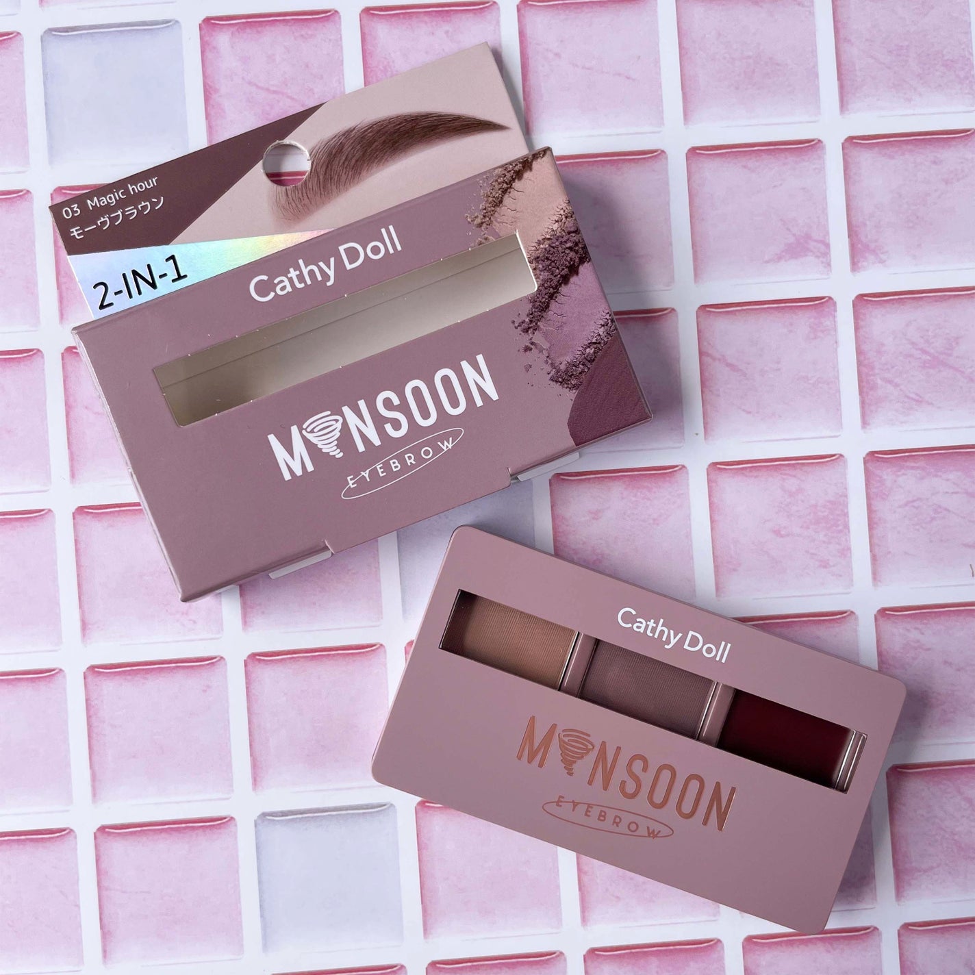 モンスーンアイブロウワックス/CathyDoll/その他アイブロウを使ったクチコミ(9枚目)