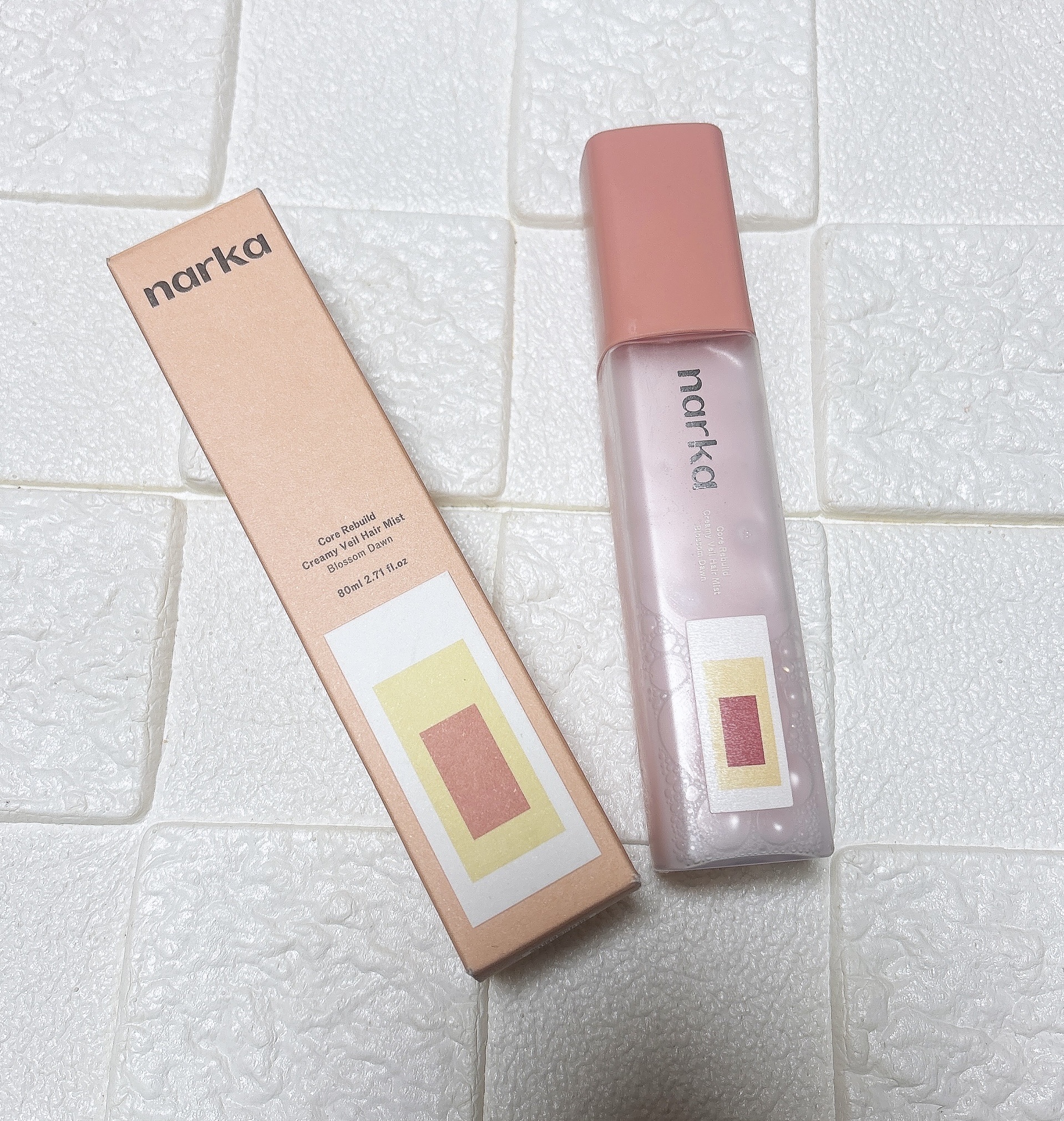 クリーミーベールヘアミスト ブロッサムダン/narka/ヘアミストを使ったクチコミ（2枚目）