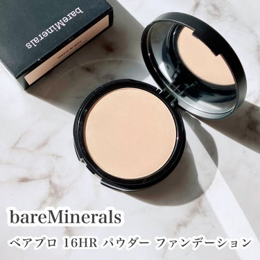 ベアプロ 16HR パウダー ファンデーション/bareMinerals/パウダーファンデーションを使ったクチコミ（1枚目）