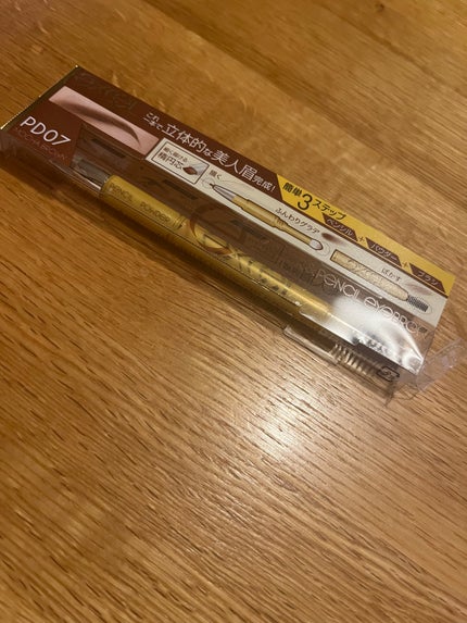 パウダー&ペンシル アイブロウEX PD07 モカブラウン/excel/アイブロウペンシルの画像