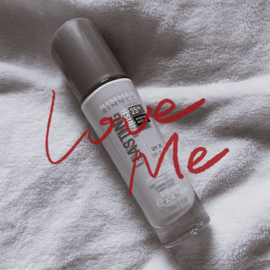 ラスティングフィニッシュ ファンデーション/リンメル ロンドン/リキッドファンデーションを使ったクチコミ（1枚目）