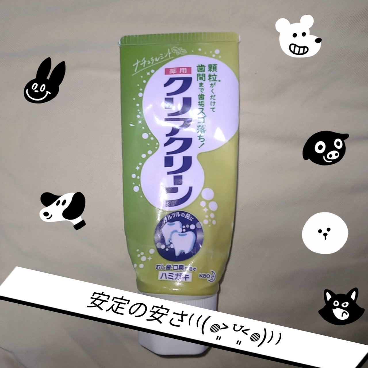 クリアクリーン (薬用ハミガキ)/クリアクリーン/歯磨き粉を使ったクチコミ（1枚目）