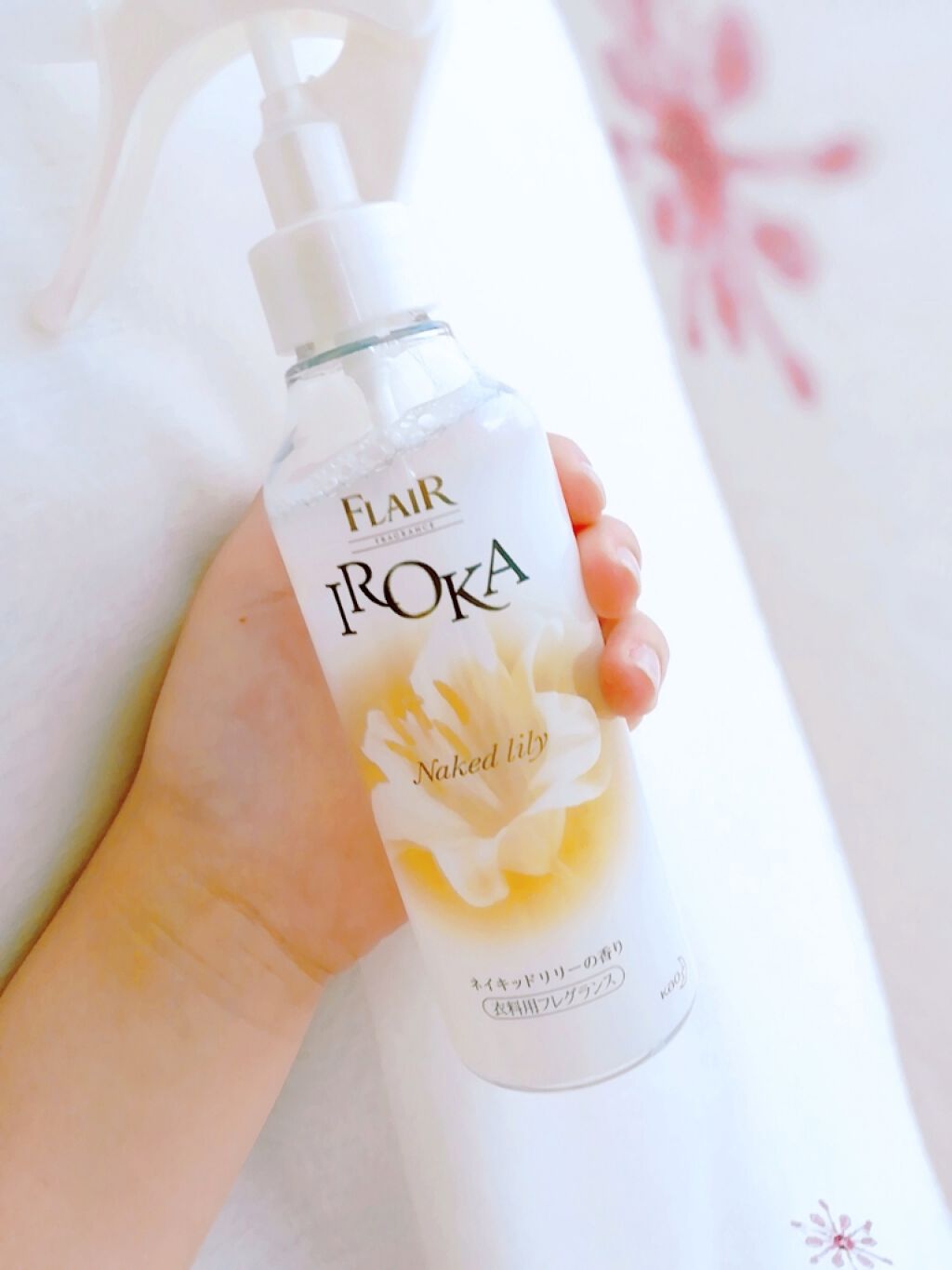 衣料用フレグランス ミスト ネイキッドリリー/IROKA/ファブリックミストを使ったクチコミ（2枚目）