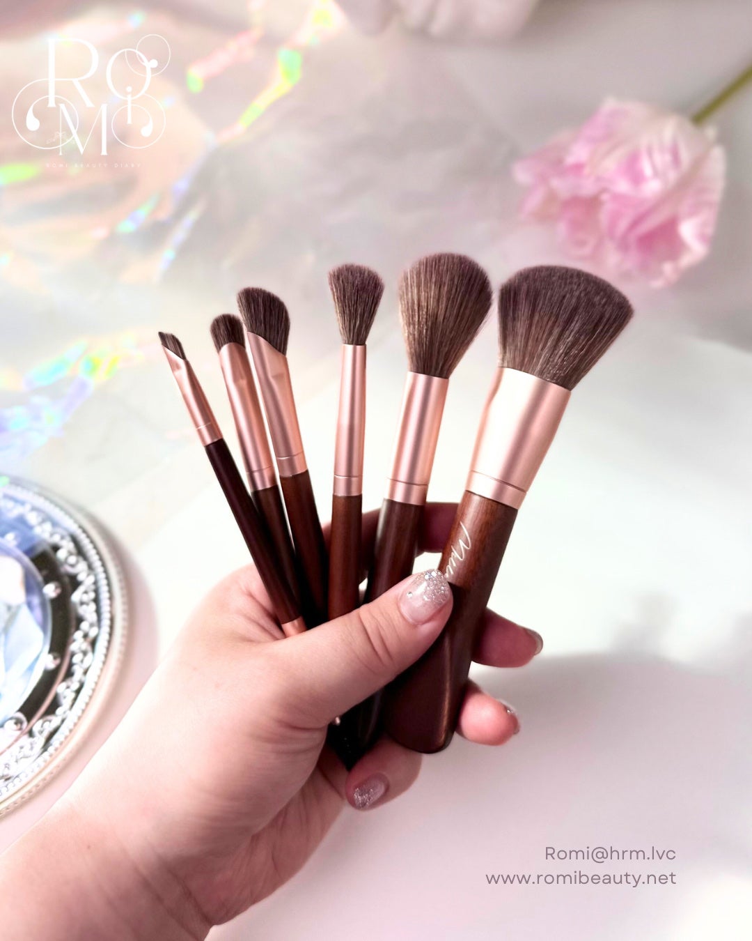 フェアリーメイクアップブラシセット/MilleFée/メイクブラシを使ったクチコミ(3枚目)