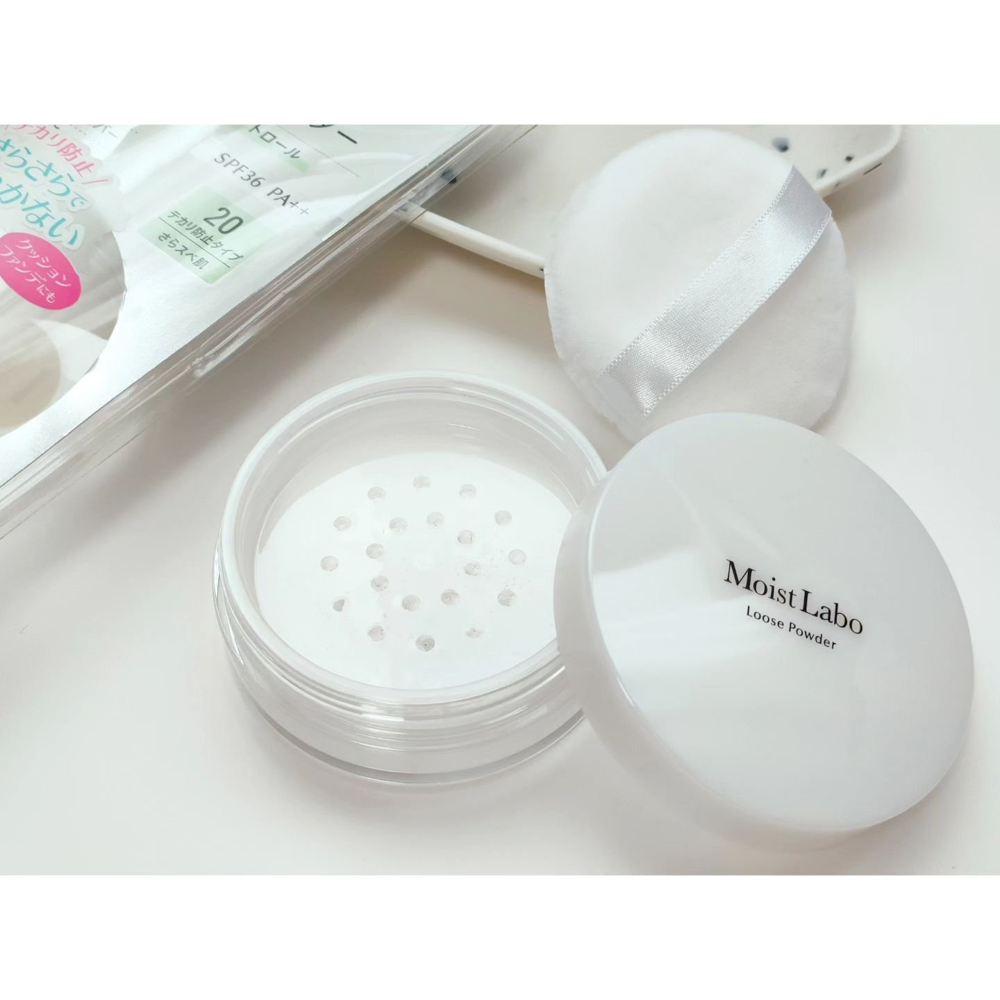 モイストラボ ルースパウダー/Moist Labo/ルースパウダーを使ったクチコミ（2枚目）
