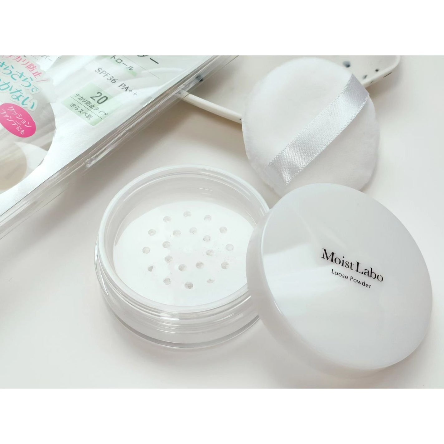 モイストラボ ルースパウダー/Moist Labo/ルースパウダーを使ったクチコミ(2枚目)