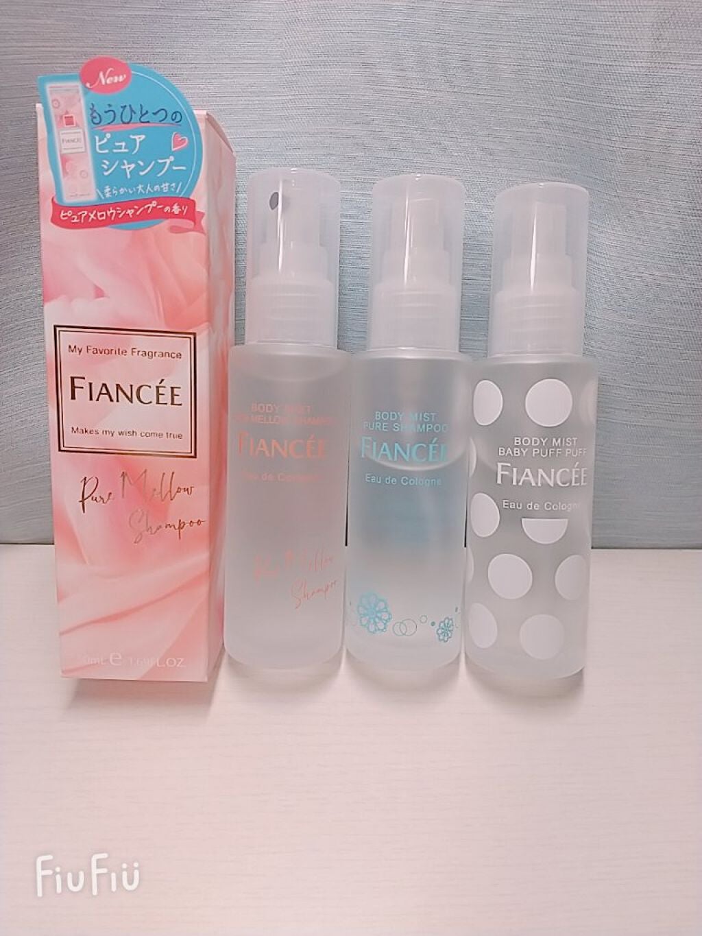 ボディミスト ピュアシャンプーの香り【パッケージリニューアル】/フィアンセ/香水(レディース)を使ったクチコミ(1枚目)