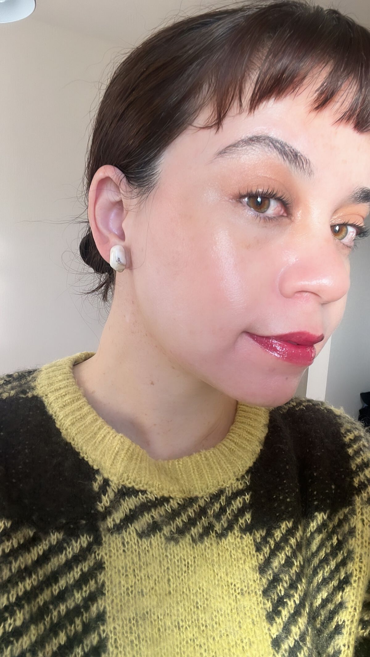 インフィニトリー カラー 19 カッパーウッド/Celvoke/ジェル・クリームチークを使ったクチコミ（2枚目）