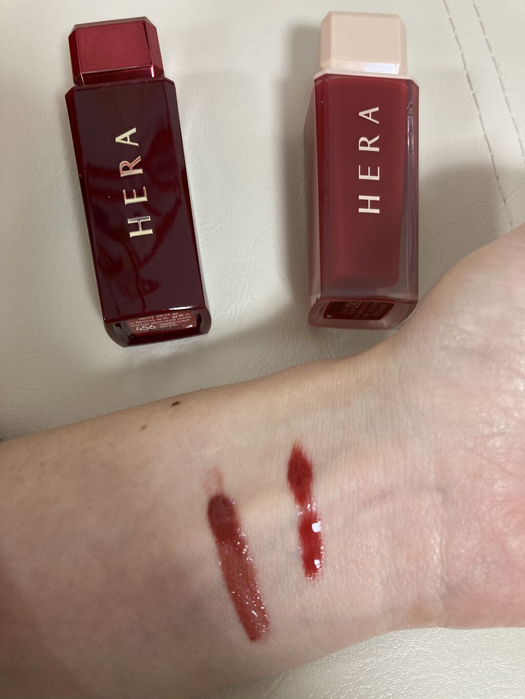 センシュアルスパイシーヌードグロス/HERA/リップグロスを使ったクチコミ（1枚目）