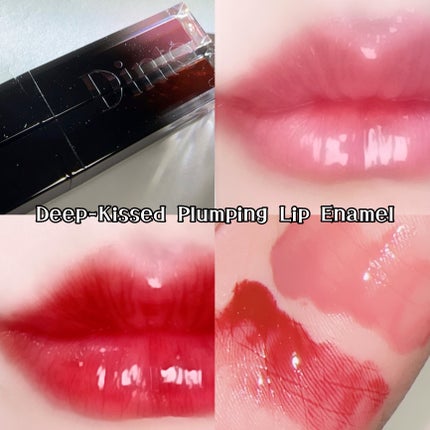 ディープキスド プランピング リップエナメル/Dinto/リップグロスを使ったクチコミ(1枚目)