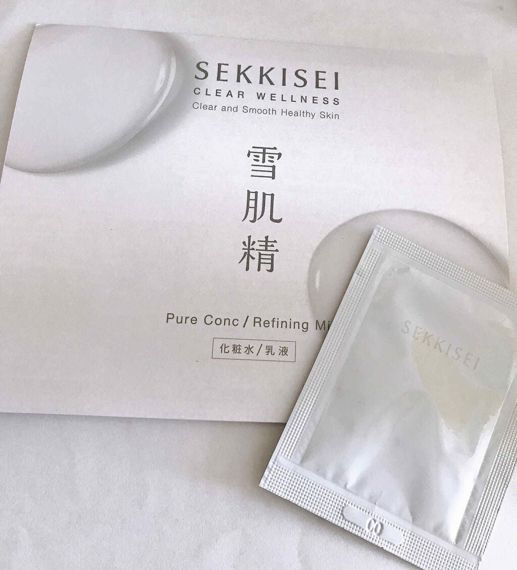 クリアウェルネス リファイニング ミルク/雪肌精/乳液を使ったクチコミ(1枚目)