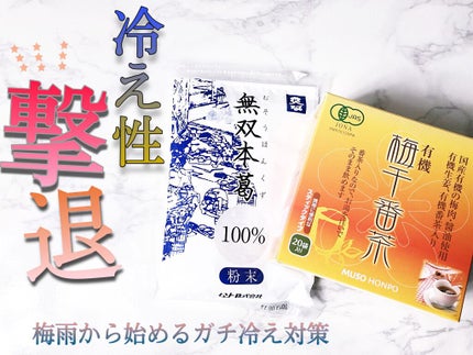 有機梅干番茶/ムソー/ドリンクを使ったクチコミ(1枚目)