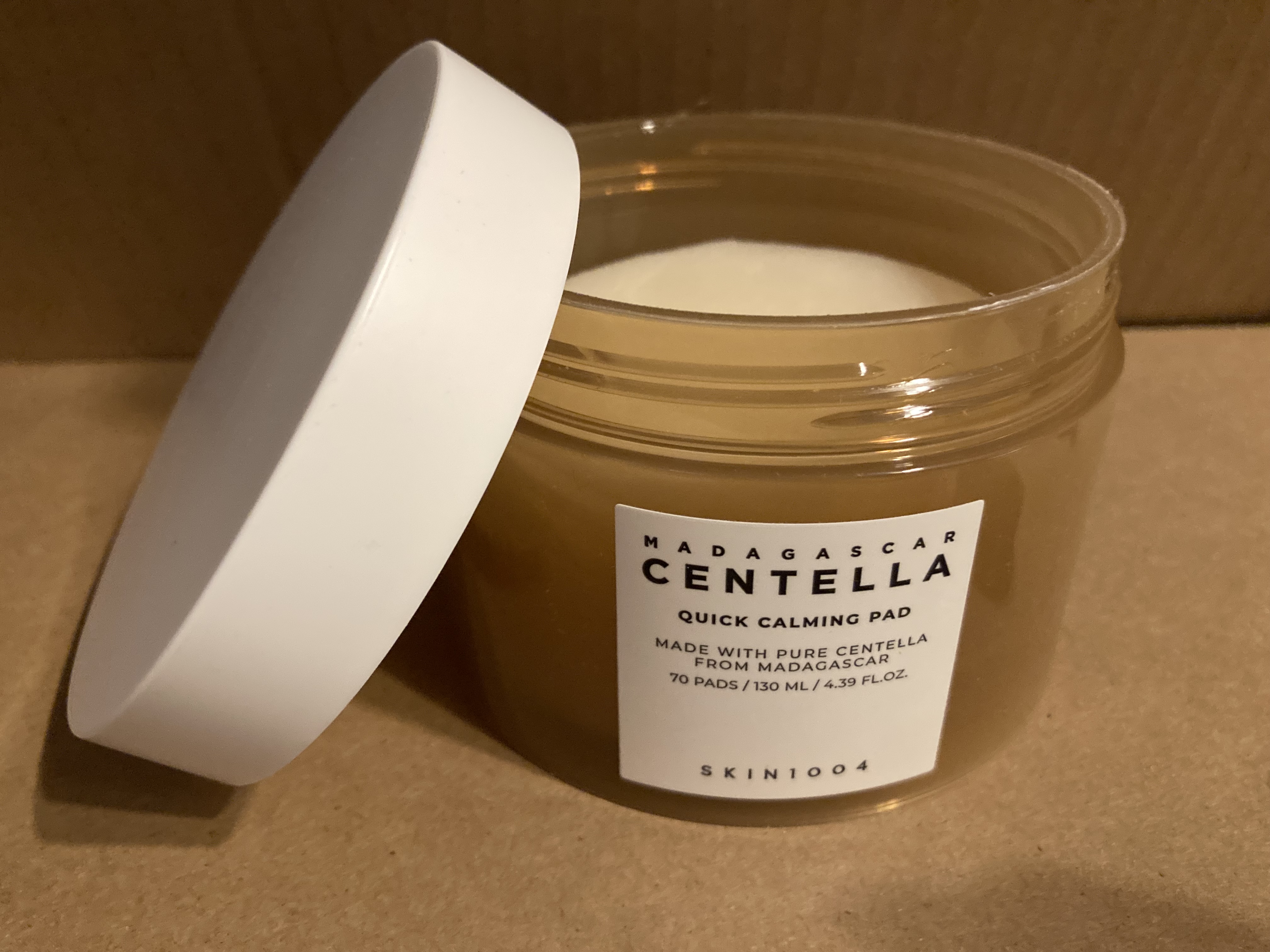 センテラ クイックカーミングパッド/SKIN1004/トナーパッドを使ったクチコミ（1枚目）