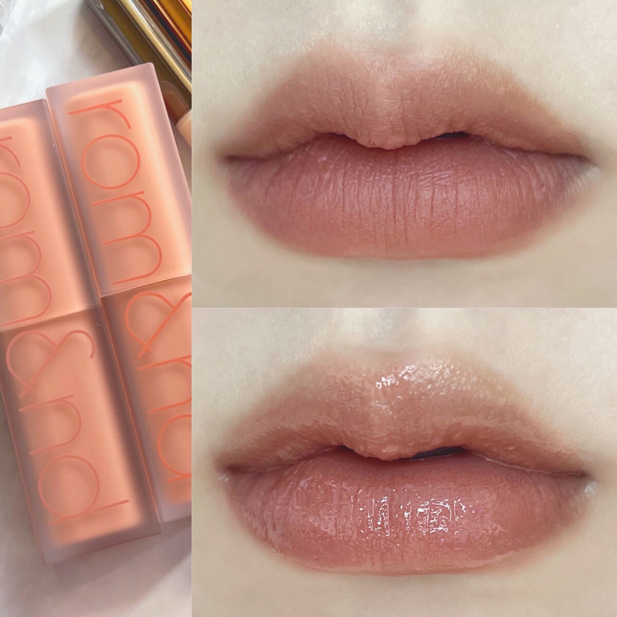 ゼロマットリップスティック/rom&nd/口紅を使ったクチコミ（1枚目）