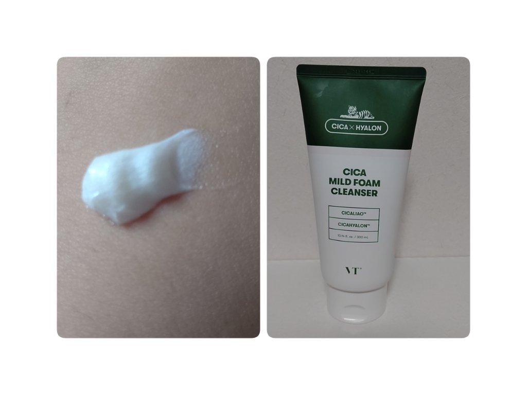 CICA マイルドフォームクレンザー/VT/洗顔フォームを使ったクチコミ（2枚目）