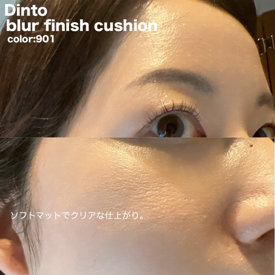 ブラーフィニッシュ雲楚クッション/Dinto/クッションファンデーションを使ったクチコミ(5枚目)