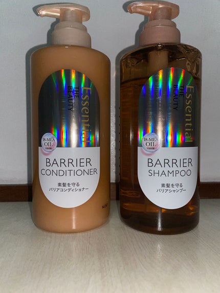 ザビューティ 髪のキメ美容素髪を守る バリアシャンプー/コンディショナー/エッセンシャル/シャンプー・コンディショナーを使ったクチコミ(1枚目)