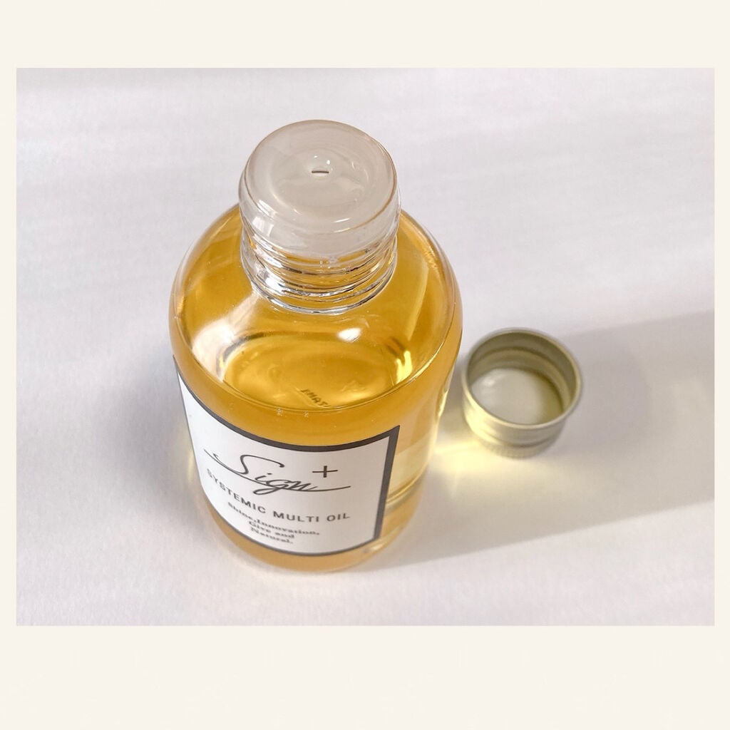 システミックオイル/Sign/ヘアオイルを使ったクチコミ(2枚目)