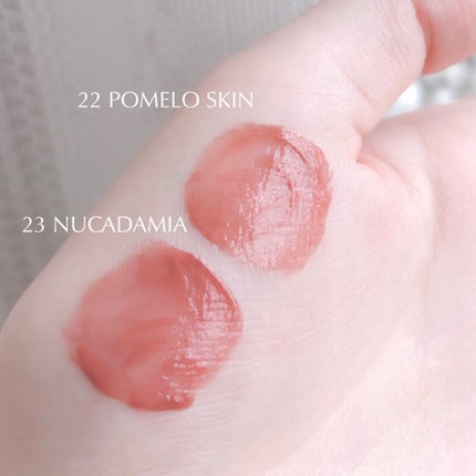 ジューシーラスティングティント/rom&nd/リップティントを使ったクチコミ(4枚目)