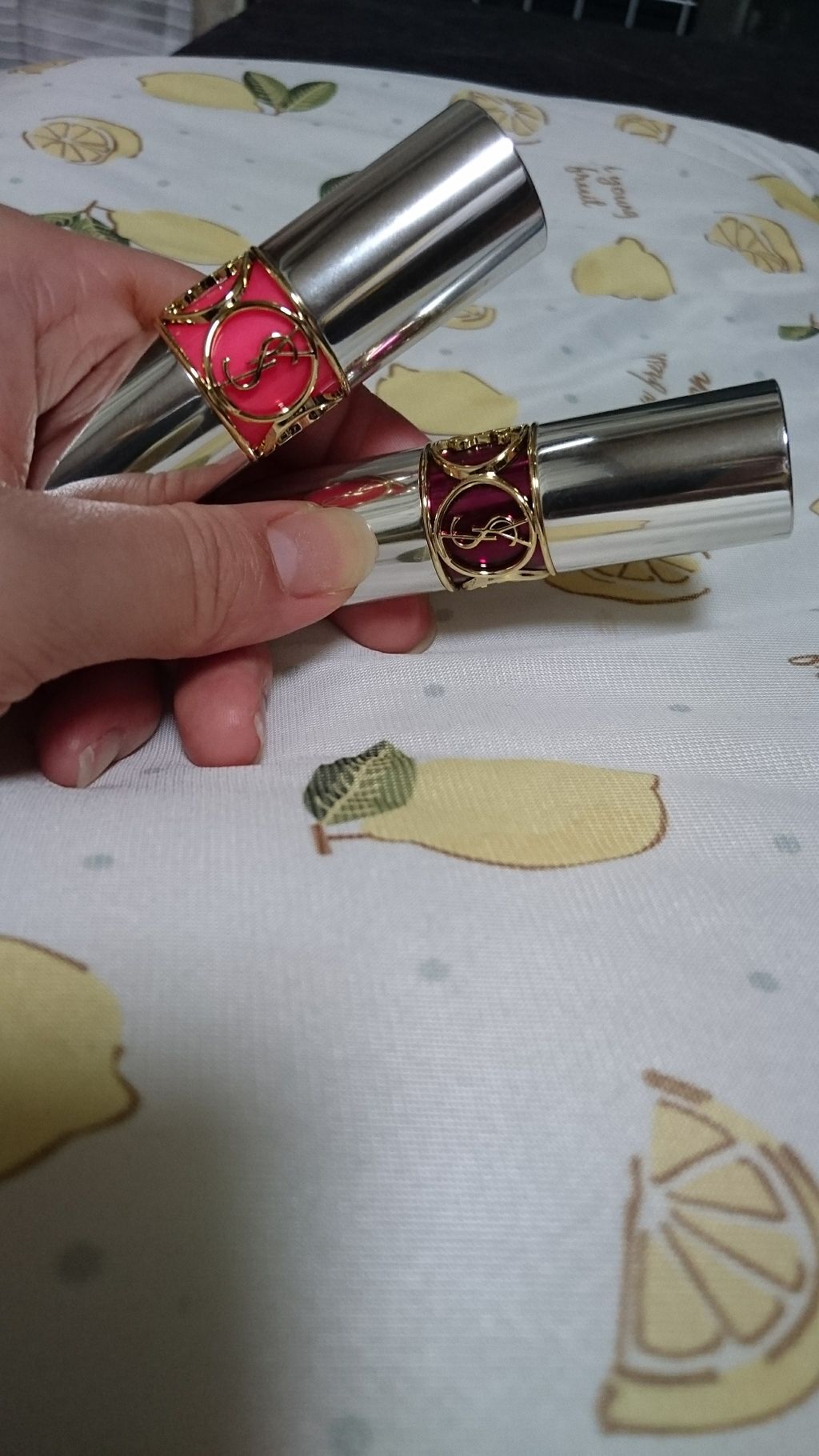 ヴォリュプテ ティントインバーム/YVES SAINT LAURENT BEAUTE/口紅を使ったクチコミ(1枚目)