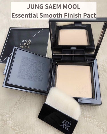 JUNG SAEM MOOL Essential Smooth Finish Pactのクチコミ「こんばんは❁❁❁
侘助ですฅ^ ̳• ·̫ • ̳^ฅ


今回はJUNG SAEM MOOL.....」（1枚目）