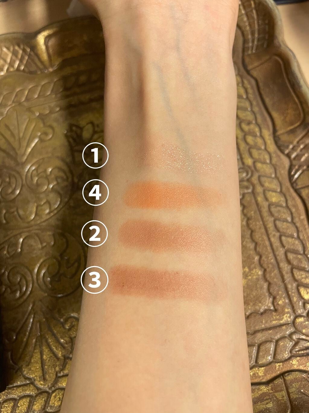 シルキースフレアイズ(マットタイプ)/キャンメイク/アイシャドウパレットを使ったクチコミ(4枚目)