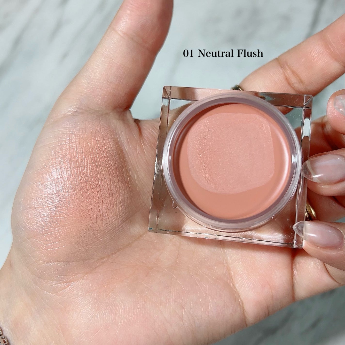 ムードミックスクリームブラッシャー/MAD PEACH/ジェル・クリームチークを使ったクチコミ(3枚目)