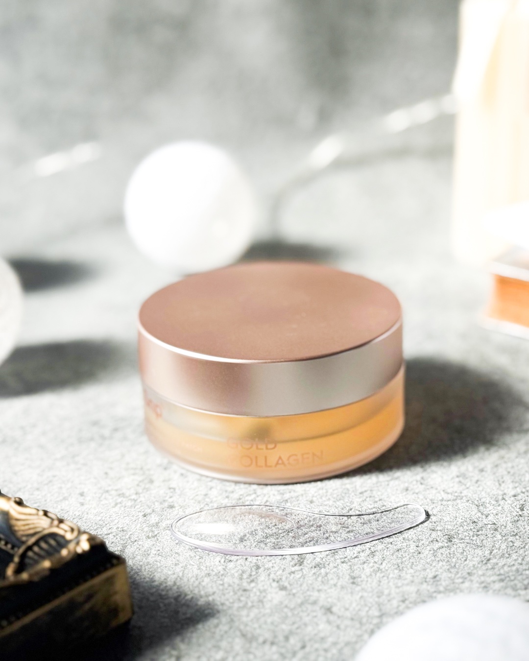 ゴールドコラーゲンパーフェクションアイパッチ/SNP/シートマスク・パックを使ったクチコミ（1枚目）