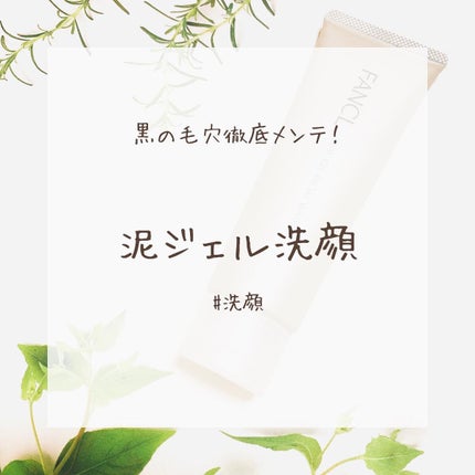 泥ジェル洗顔/ファンケル/その他洗顔料を使ったクチコミ(1枚目)