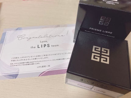 プリズム・リーブル/GIVENCHY/ルースパウダーを使ったクチコミ(1枚目)