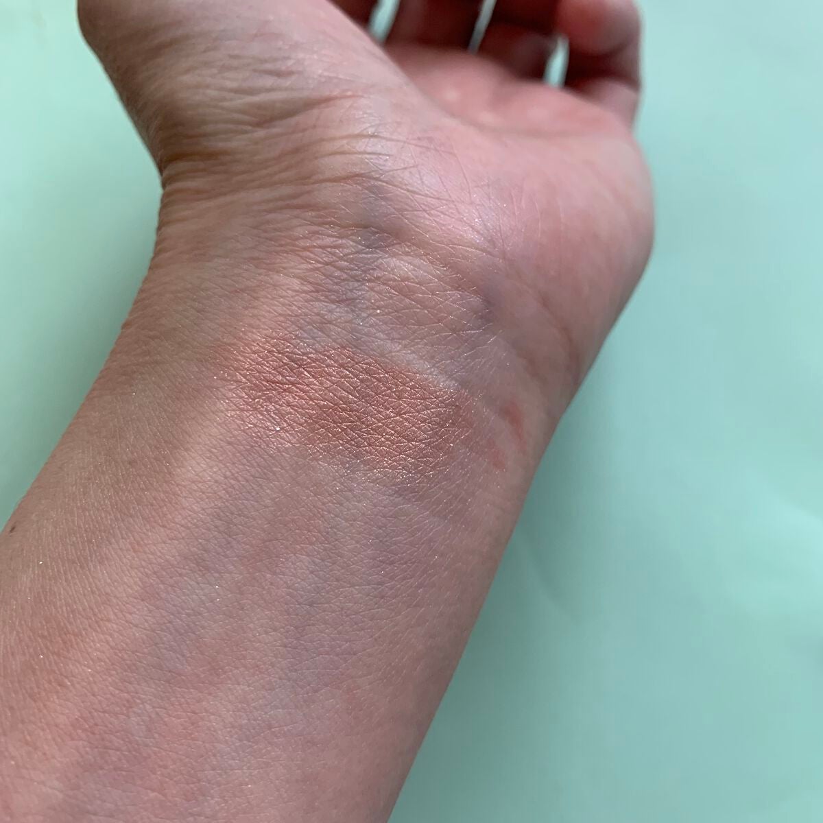 ミントチョコ on LIPS 「ブルベ夏ど真ん中タイプのわたしでもオレンジメイクしたい🥺🧡特に..」(3枚目)