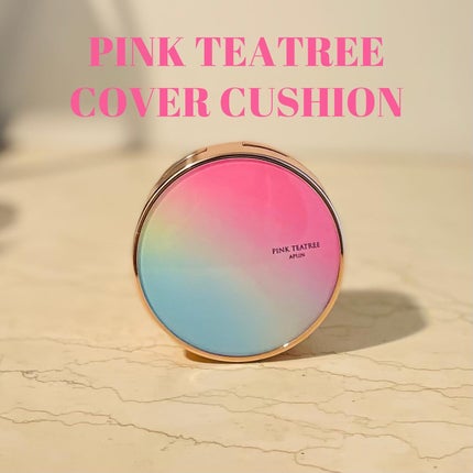 ピンクティーツリーカバークッション/APLIN/クッションファンデーションを使ったクチコミ(1枚目)