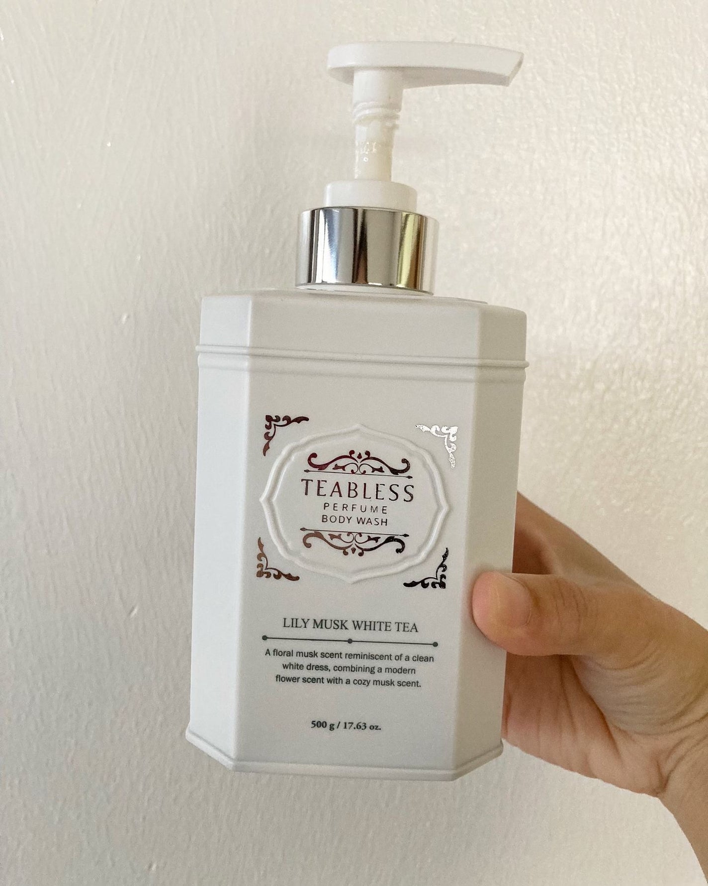 パフュームボディソープ リリィムスクホワイトティー/TEABLESS/ボディソープを使ったクチコミ(2枚目)