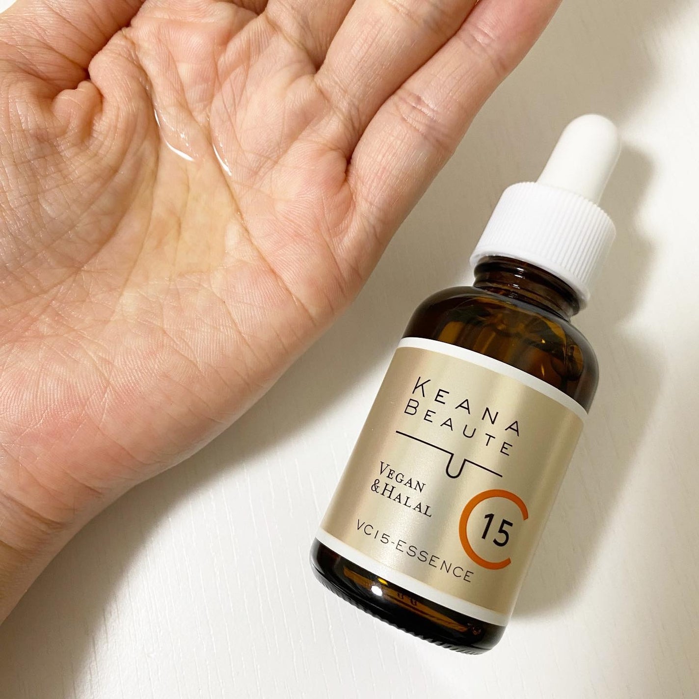 VC15特濃美容液/ケアナボーテ/美容液を使ったクチコミ(3枚目)