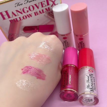 ~トゥー フェイスド ハングオーバー~ ピロー バーム リップ トリートメント/Too Faced/リップ美容液を使ったクチコミ(3枚目)