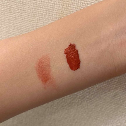 ラスティンググロスリップ/CEZANNE/口紅を使ったクチコミ(2枚目)