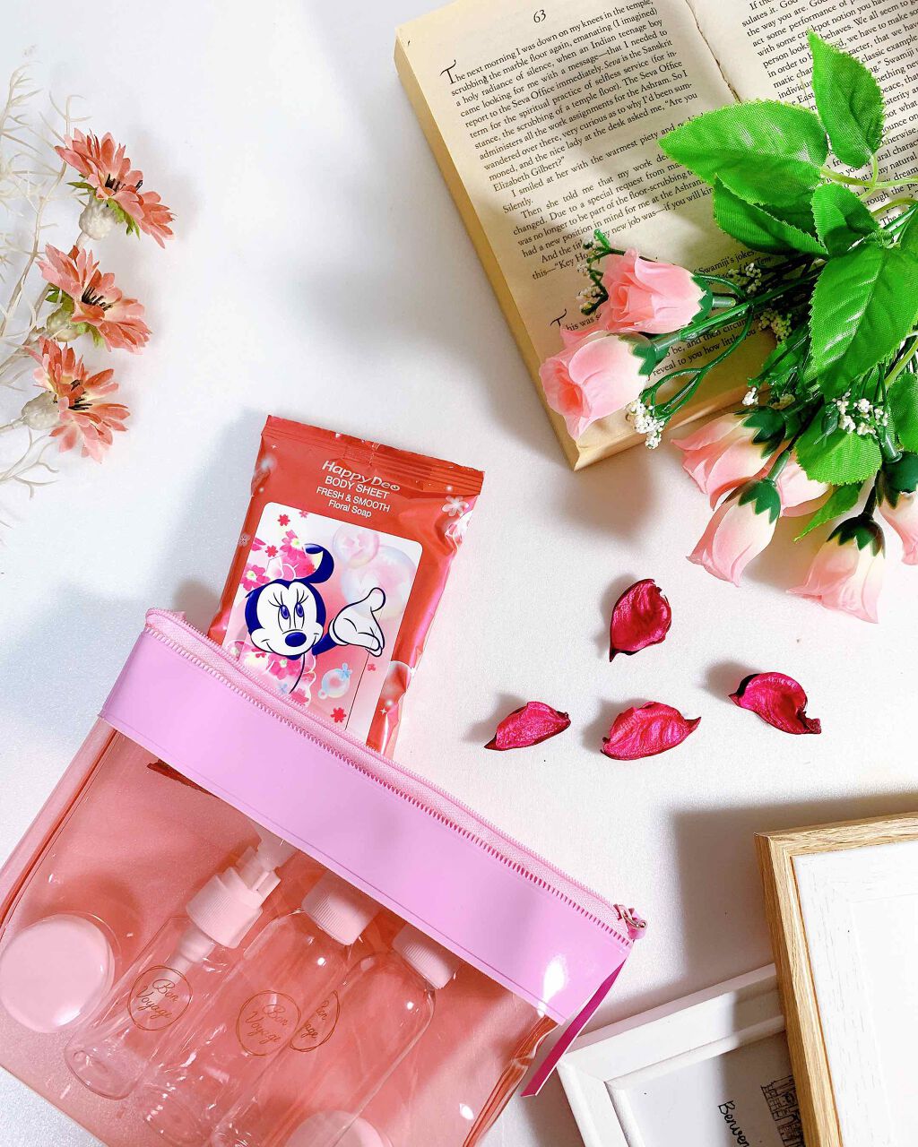 ハッピーデオ ボディシート うるサラ 花せっけん/マンダム/ボディシートを使ったクチコミ（1枚目）