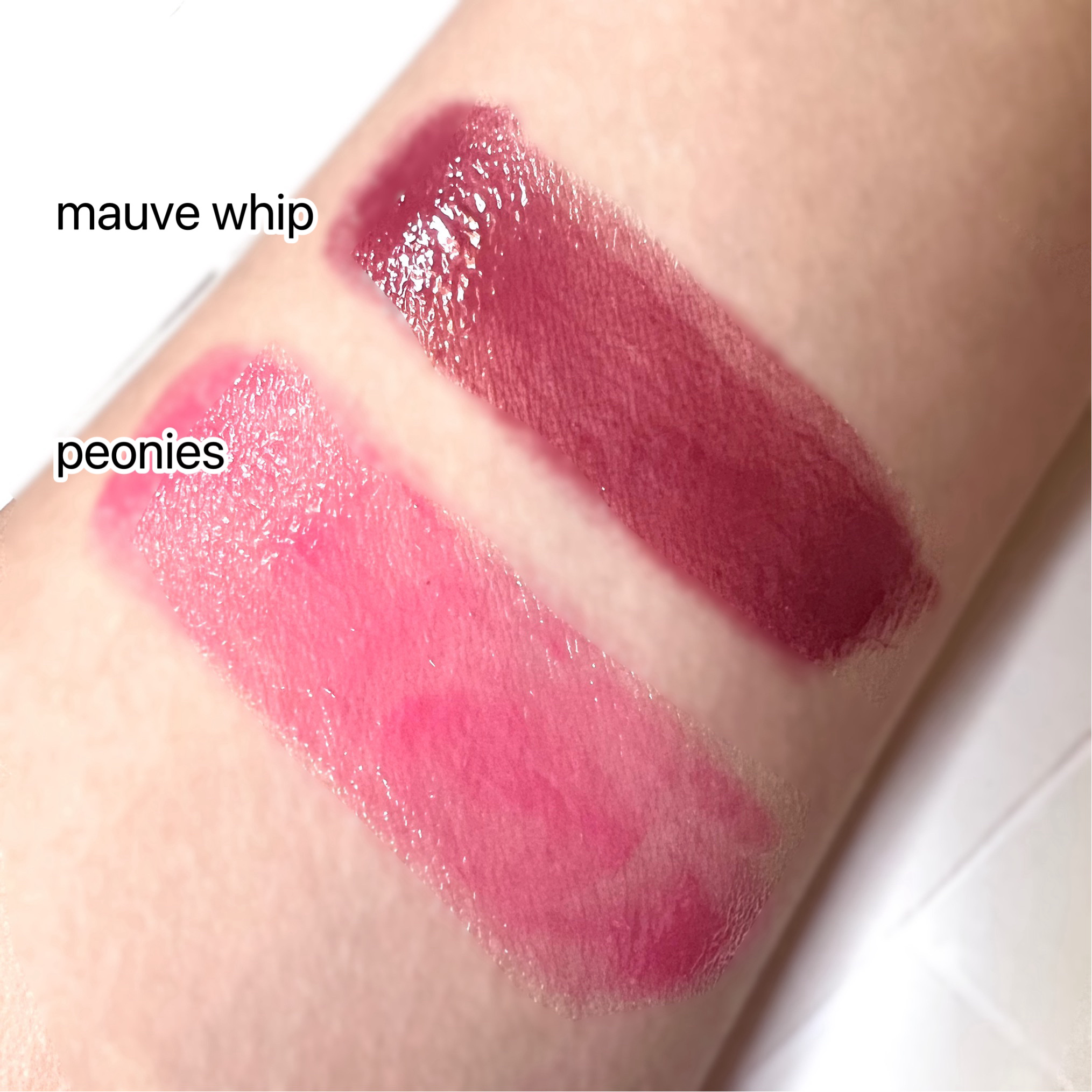 グラスティングメルティングバーム/rom&nd/リップバームを使ったクチコミ（2枚目）