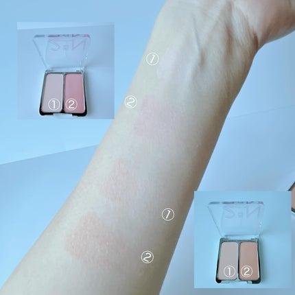 デュアルチーク/2aN/パウダーチークを使ったクチコミ(7枚目)