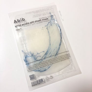 弱酸性pHシートマスク アクアフィット/Abib /シートマスク・パックを使ったクチコミ（1枚目）
